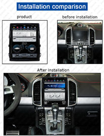 Vertical Tesla Style  auto Car DVD multimedia GPS Player for Porsche Cayenne 2012-2018 car radio stereo map h