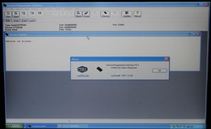 XPROG-M V5.3 صفحه نمایش نرم افزاری 2