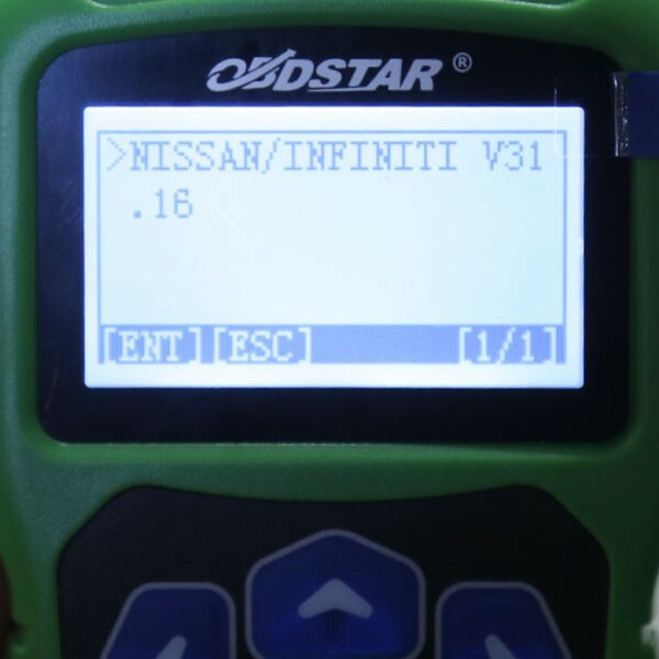 OBDSTAR نیسان / Infiniti خودکار پین کد خوان F102 با Immobilizer و عملکرد کیلومتر شمار کیلومتر از ایالات متحده
