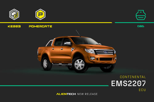 آخرین اخبار شرکت در مورد ارتقای KESS3 3.29: پروتکل خواندن مجازی OBD برای ECU قاره ای EMS2207 در پیکاپ های رنجر فورد
