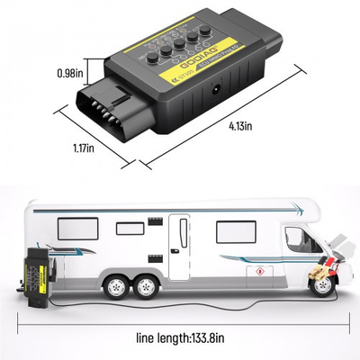 GODIAG GT105 ECU IMMO Kit Plus GT107 DSG Gearbox Data Read/Write Adapter for DQ250, DQ200, VL381, VL300, DQ500, DL501 Compatible with PCMTuner, Kess V2, PCMFlash, KTMBench etc