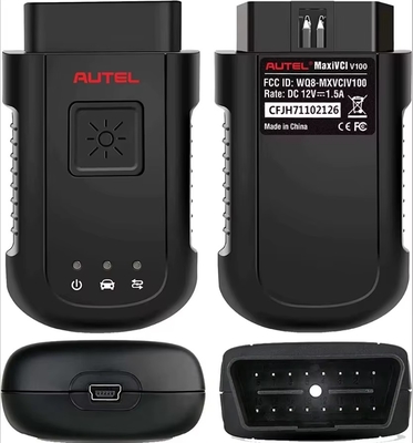 Autel MaxiSYS-VCI 100 Compact Bluetooth Vehicle Communication Interface MaxiVCI V100 for Autel MS906BT/ MK906BT/ MK908P/ Elite/ MS908