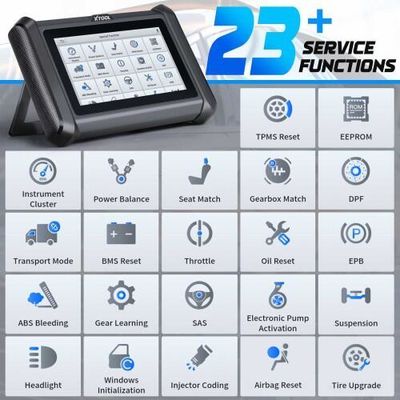 XTOOL X100 PADS Key Programmer with Built-in CAN FD DOIP Supports 23 Service Functions Replace X100 PAD 2 Years Free Update