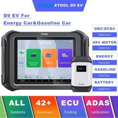 XTOOL D9 EV Electric Vehicles Diagnostic Tablet Support DoIP and CAN-FD For Tesla For BYD With Battery Pack Detection