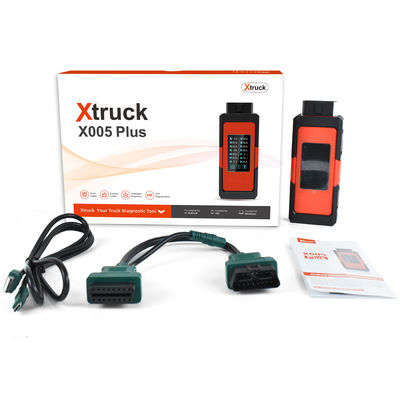 Xtruck X005 Plus Auto Truck Diagnostic Tool Handled OBD2 Scanner Support Dpf Regeneration for Sinotruck