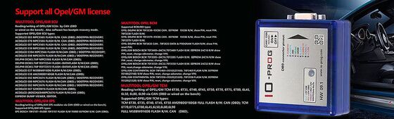 ECUHELP IO-PROG for Opel for GM ECU BCM EPS TCM Programmer Terminal Multi for by OBD or on Bench [Full Version]