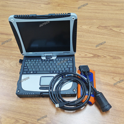 V5.3 Service EDL V2 Diagnostic kit Agriculture Construction Tractor Truck Diagnostic tool+CF19 Laptop Ready to Use