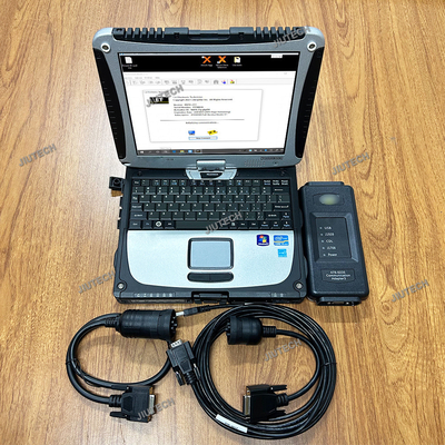 CF19 Laptop+ET4 Communication Adapter III Comm 3 With ET Diagnostic Interface+sis Software+Flash Software For CAT