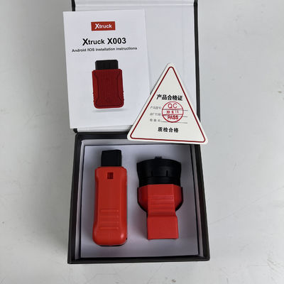 Xtruck X003 with 9 pin  adapter obd adapter heavy duty diagnostic scanner tools