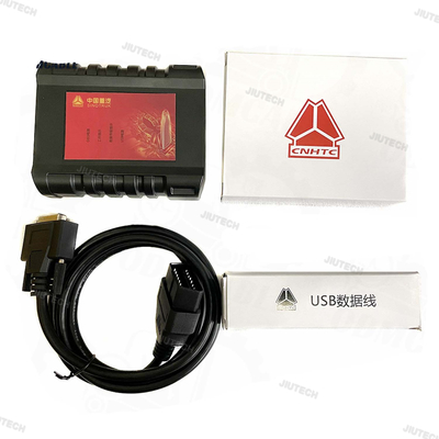 برای Sinotruk EOL OBD کیت تشخیصی DENSO موتور Common Rail برای HOWO SHACMAN WeiChai Cnhtc ابزار تشخیصی sinotruck