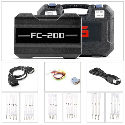 برنامه نویس CG FC200 ECU نسخه کامل با MPC5XX آداپتور برای BOSCH MPC5xx داده های خواندن / نوشتن در پردازش داده های بنچ