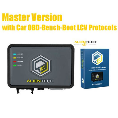 ابزار برنامه‌ریزی ECU و TCU نسخه اصلی Alientech KESS V3 KESS3 با پروتکل‌های OBD-Bench-Boot LCV خودرو