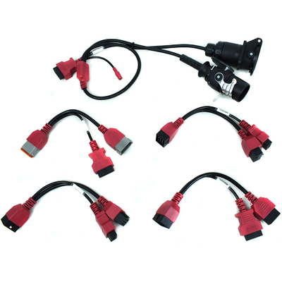 آداپتور پروتکل کابل قدیمی XTRUCK K-CABLE EBS ABS کابل برای تریلر WABCO KNORR 7P کابل تشخیصی