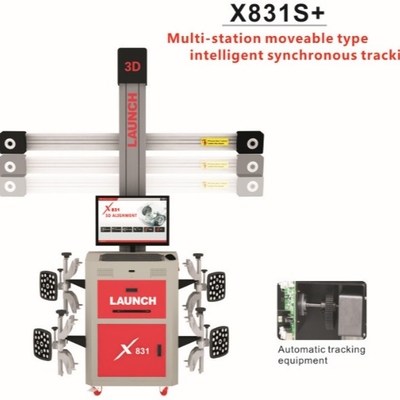 بالابرهای تنظیم زاویه چرخ سه بعدی 4 ستونه LAUNCH X831S+ X831Plus