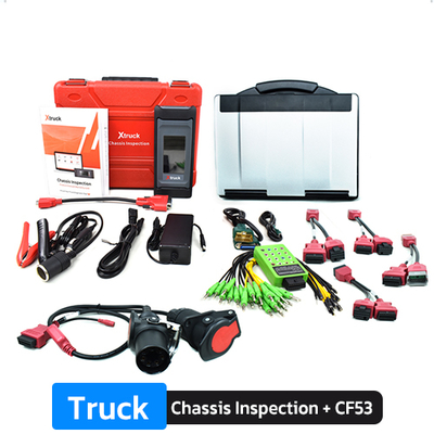 CF53 لپ تاپ با تجهیزات تشخیصی نسخه کامل برای سنسورهای انتقال XTRUCK CHASSIS تجهیزات بازرسی حرفه ای