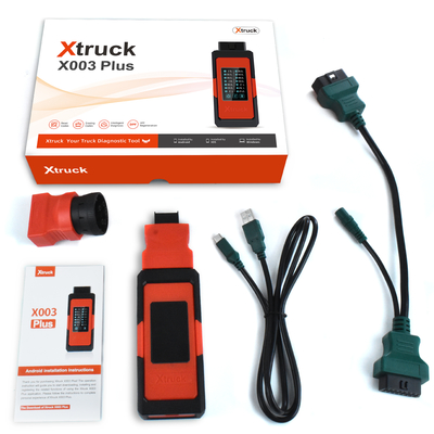ابزار تشخیصی کامیون Xtruck X003 Plus - خواندن کدهای خطا و جریان داده برای Cummins/Volvo/Scania
