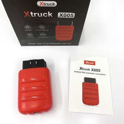 Original Xtruck X005 Multi-System Diagnostic Tool | ECU Flash Programming for Shacman FAWDE Engine Analyzer with Mobile App