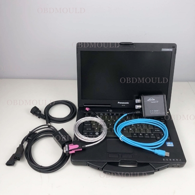 کیت تشخیصی Linde BT V2024 با Panasonic Toughbook | اسکنر Canbox و سرویس Pathfinder LSG