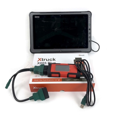 Xtruck X005 plus تشخیص هوشمند ECU پشتیبانی از عیب‌یابی فلش سریع برای SHA-CMAN، SINOTRUCK، DongFeng، FAWDE، Weichai با تبلت