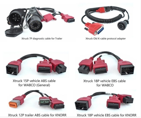 کیت کابل تشخیصی شاسی چند مارک XTRUCK (ZF، FAST، Eaton Compatible)