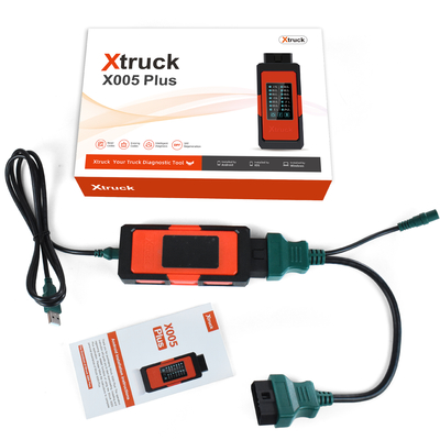 Xtruck X005 Plus اسکنر تشخیصی بلوتوث کامیون برای FAWDE SHACMAN SINOTRUK