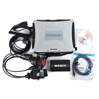 کیت تشخیصی سنگین WABCO WDI برای تریلرها، کامیون‌ها، اتوبوس‌ها با لپ‌تاپ CF19