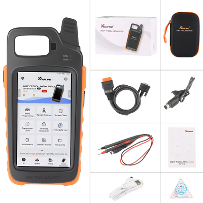 Xhorse VVDI Key Tool Max Pro با MINI OBD Tool Function پشتیبانی از چندین زبان CAN FD / ولتاژ و جریان نشت