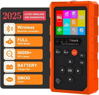 ابزار تشخیصی خودرو Xtruck 819، اسکنر OBD2 تمام سیستم، به‌روزرسانی رایگان، کدخوان و نمایشگر