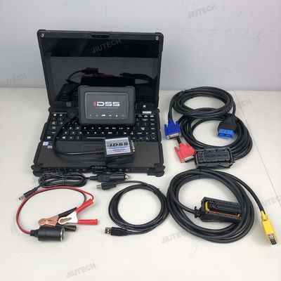 ابزار تشخیصی کامیون بیل مکانیکی وسایل نقلیه تجاری EURO6/EURO5 برای موتور دیزل ISUZU ISUZU IDSS G-IDSS E-IDSS+ لپ تاپ Getac V110