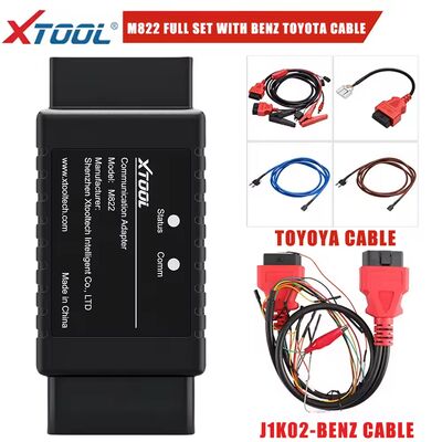 آداپتور XTOOL M822 M821 برای بنز All Key Lost برای تویوتا 8A Key Programming نیاز به کار با پروگرامر KC501 برای PAD3 X100MAX