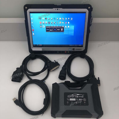 جدیدترین SUPER MB Pro M6+ Diagnosis V CI با Multiplexer XENTRY برای ابزار عیب یابی کامیون بنز و تبلت CF33