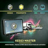 AlienTech KESS3 Master ECU Programmer با پروتکل Bench-Boot Marine & PWC برای تنظیم بنچ OBD / Boot و پشتیبانی از چند زبان