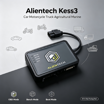 Alientech KESS V3 Multi-Protocol ECU Programmer مع نقل ملف أسرع بـ 10 مرات وترقية من Slave إلى Master