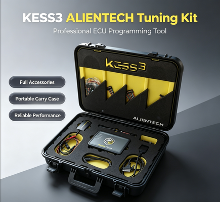 دستگاه تیونینگ ECU Alientech KESS V3 با پشتیبانی از پروتکل‌های چندگانه و پردازش ۱۰ برابر سریع‌تر برای تیونینگ OBD، بنچ و بوت