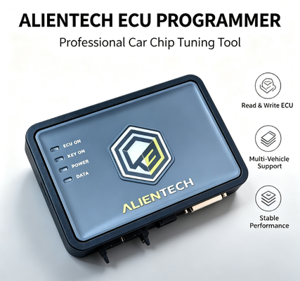 برنامه نویس ECU Alientech KESS V3 با میکروپروسسر 7 برابر سریعتر و ابزار تنظیم بوت بنچ OBD چند پروتکل با ویژگی ارتقاء برده به استاد