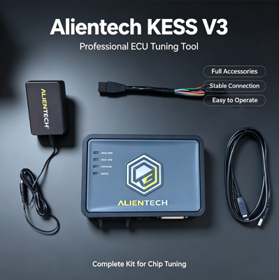 برنامه نویس ECU Alientech KESS V3 با انتقال داده 10 برابر سریعتر، رابط 9 زبان و محفظه فیبرگلاس کامپوزیت