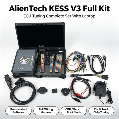 Alientech KESS3 Car ECU Programmer مع دعم بروتوكول OBD الكامل ولغات متعددة لضبط OBD والمقاعد