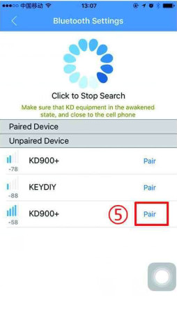 KEYDIY KD900 + برای IOS Android Bluetooth Remote Maker-7