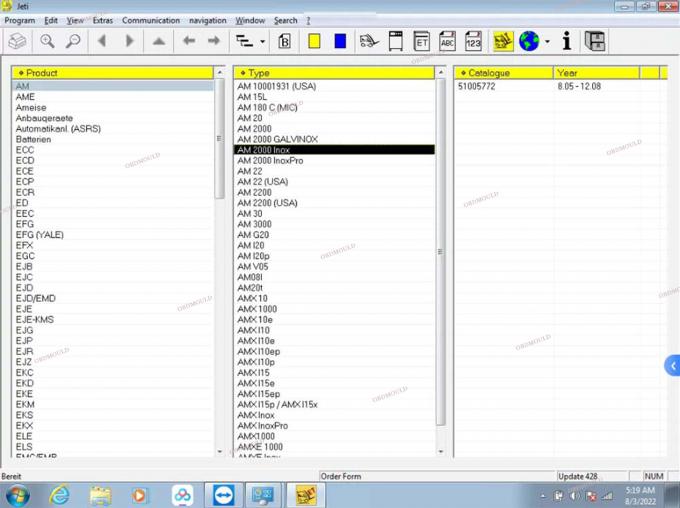 F110 تبلت با For Judit Incado Box Jungheinrich 4 ابزار تشخیصی فولکلفت با 4.37 قطعات نرم افزاری کاتالوگ Judit ET EN ابزار تشخیصی 33