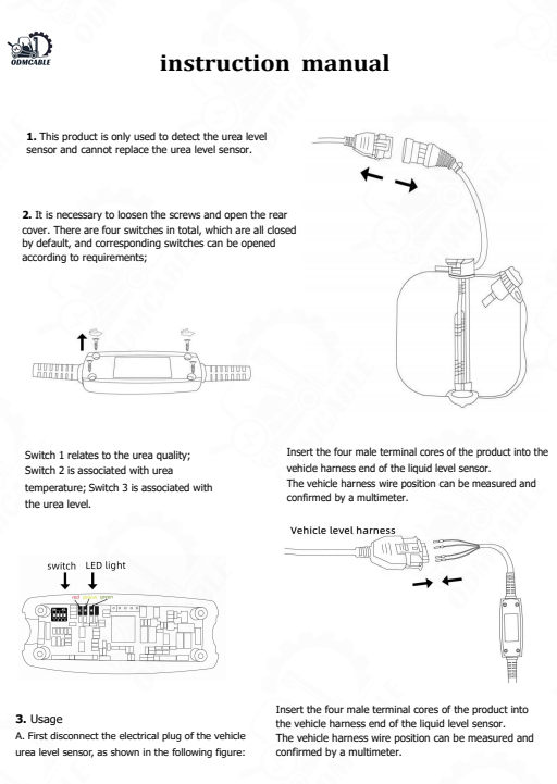 ابزار تعمیر سنسور اوره Xtruck Euro 6 (کامیون های دیزلی 24 ولت) 4