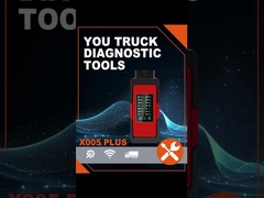 تشخیص هوشمند Xtruck X005 plus، فلش سریع ECU، پشتیبانی از تشخیص پس از پردازش، پشتیبانی از SHACMAN